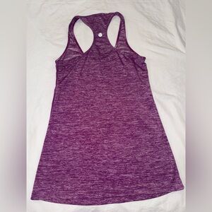 lululemon athletica Heathered Purple Tank Top